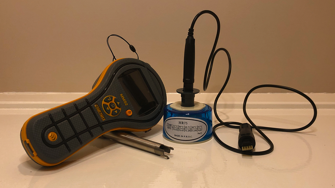 Protimeter Flooring Kit Calibration check